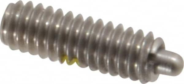 Threaded Spring Plunger: 1/4-20, 3/4