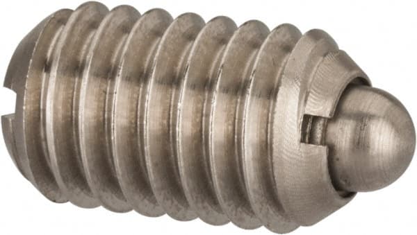 Threaded Spring Plunger: 3/8-16, 5/8