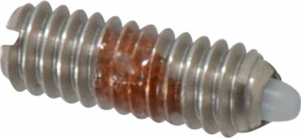 Threaded Spring Plunger: #8-32, 0.437