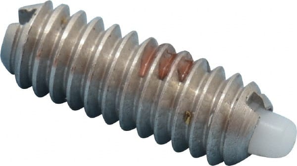 Threaded Spring Plunger: #8-32, 0.437