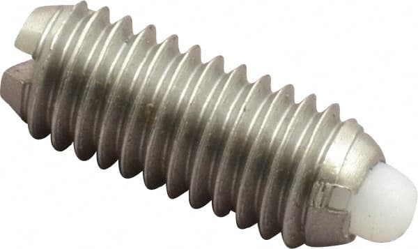 Threaded Spring Plunger: #10-32, 0.468