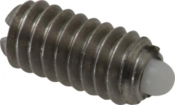 Threaded Spring Plunger: 1/4-20, 0.531