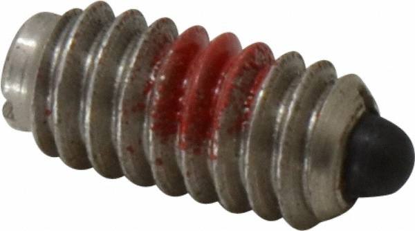 Threaded Spring Plunger: 1/4-20, 0.531