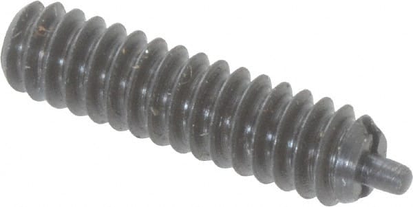 Threaded Spring Plunger: #6-32, 17/32