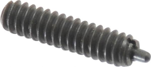 Threaded Spring Plunger: #6-32, 17/32