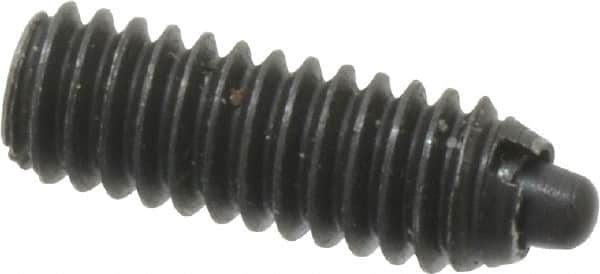 Threaded Spring Plunger: #8-32, 0.437