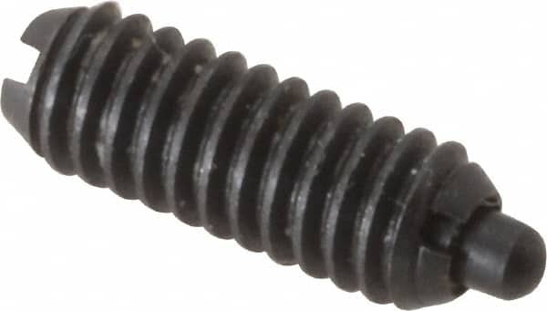 Threaded Spring Plunger: #8-32, 0.437