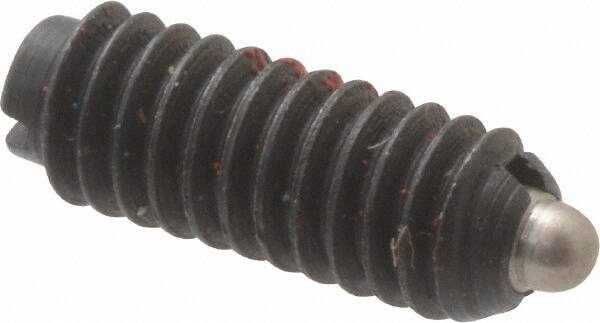 Threaded Spring Plunger: #8-32, 0.437