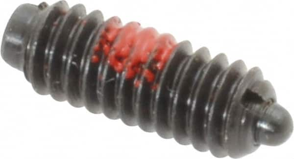 Threaded Spring Plunger: #8-32, 0.437