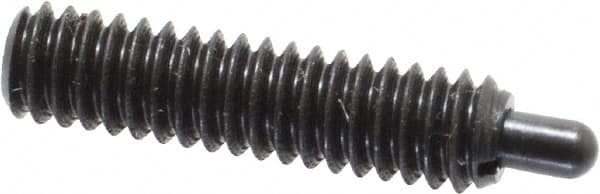 Threaded Spring Plunger: 1/4-20, 1