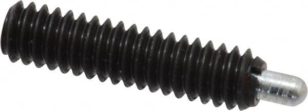 Threaded Spring Plunger: 1/4-20, 1