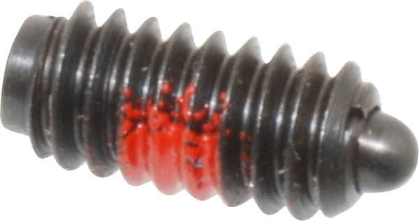 Threaded Spring Plunger: 1/4-20, 0.531