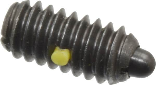 Threaded Spring Plunger: 1/4-20, 0.531