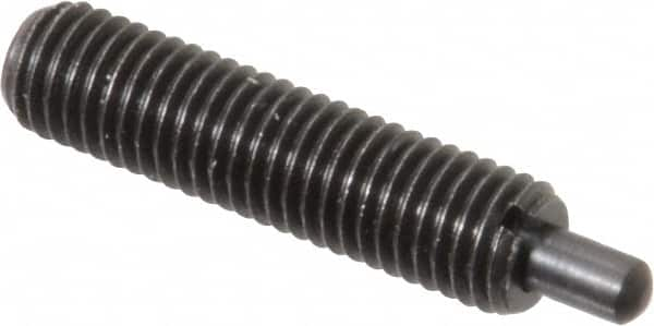 Threaded Spring Plunger: 1/4-28, 1