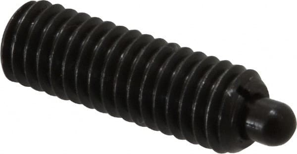 Threaded Spring Plunger: 3/8-16, 1-1/8