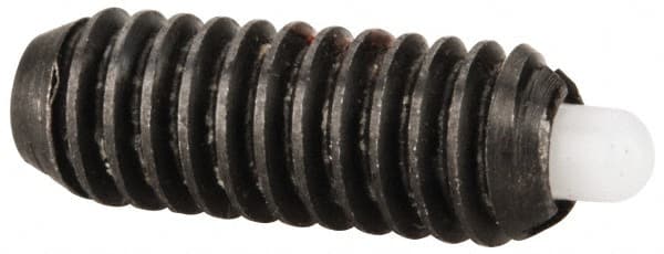 Threaded Spring Plunger: #8-32, 0.437