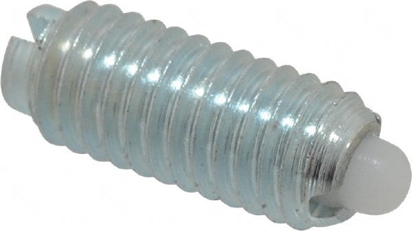 Threaded Spring Plunger: #10-32, 0.468