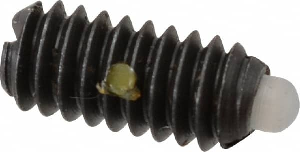 Threaded Spring Plunger: 1/4-20, 0.531