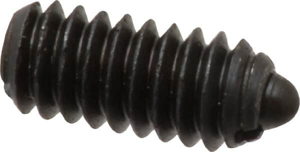 Threaded Spring Plunger: 1/4-20, 0.531