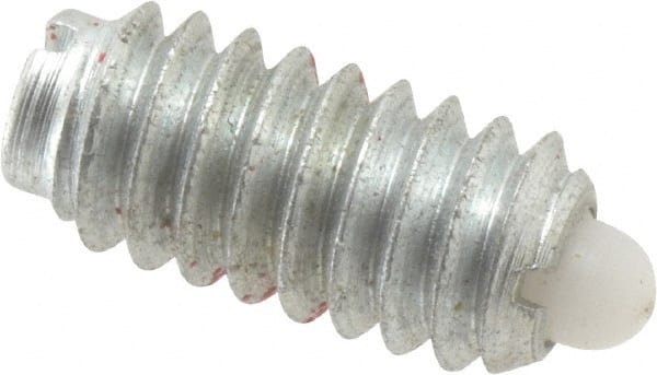 Threaded Spring Plunger: 1/4-20, 0.531