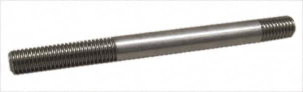 Equal Double Threaded Stud: 1/4-20 Thread, 1-1/2