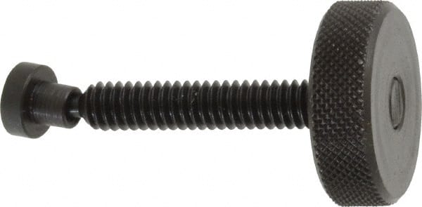 C-12L14 Steel Thumb Screw: 1/4-20, Knurled Head MPN:31321LG