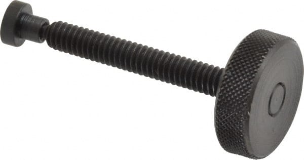 C-12L14 Steel Thumb Screw: 1/4-20, Knurled Head MPN:31322LG