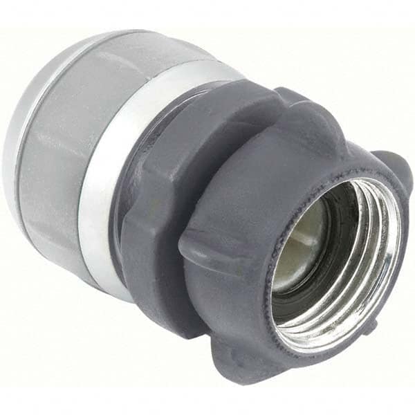 Garden Hose Compression Fitting: Female, Metal MPN:800584-1001