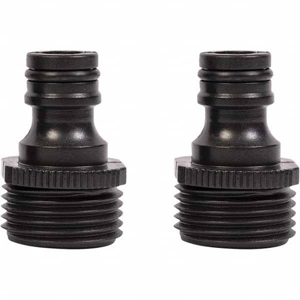 Garden Hose Connector: Female & Male, 3/4