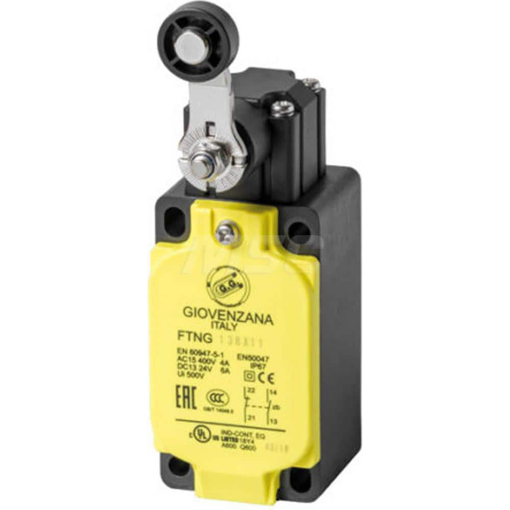 General Purpose Limit Switch: 1NO/1NC, Roller Lever, Top MPN:FTNG138-X11