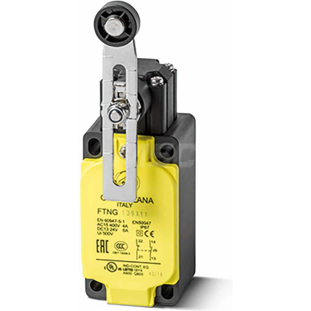 General Purpose Limit Switch: 1NO/1NC, Rod Lever, Top MPN:FTNG139-X11