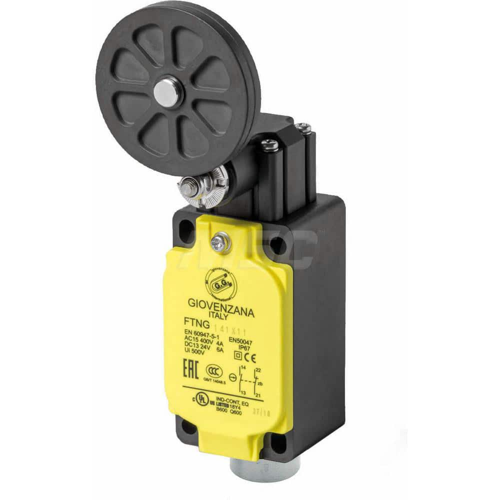 General Purpose Limit Switch: 1NO/1NC, Roller Lever, Top MPN:FTNG141-X11