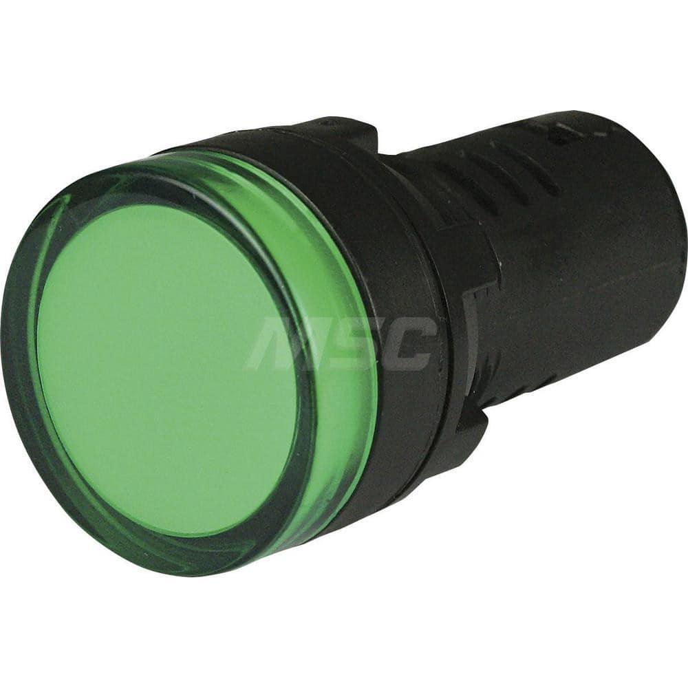 Pilot & Indicator Lights, Lamp Type: LED , Lens Shape: Round  MPN:PLML2L24UL