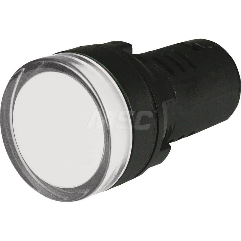 Pilot & Indicator Lights, Lamp Type: LED , Light Color: White , Voltage: 110V  MPN:PLML5L110UL