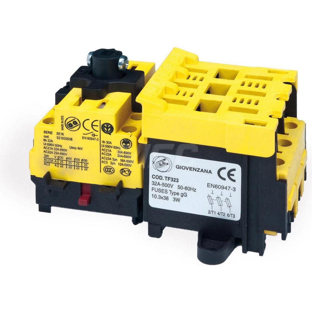 Cam & Disconnect Switch: NEMA 4 & NEMA 4X, Fused, 30 Amp, 600 & 690VAC MPN:FS303003B-KIT