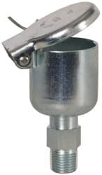 11/32 Ounce Capacity, 1/8-27 Thread, Steel, Zinc Plated, Brazed Body Oil Cup MPN:01003