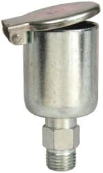 5/8 Ounce Capacity, 1/4-18 Thread, Steel, Zinc Plated, Straight with Hex Body, Oil Cup MPN:02105