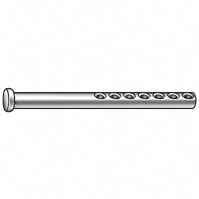 Clevis Pin Zinc 0.250x2 In L PK10 MPN:WWG-CLPUZ-006