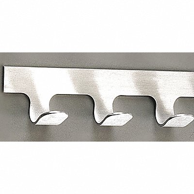 Coat Hook 12 Hooks 36 In W Satin Alumin MPN:236SA