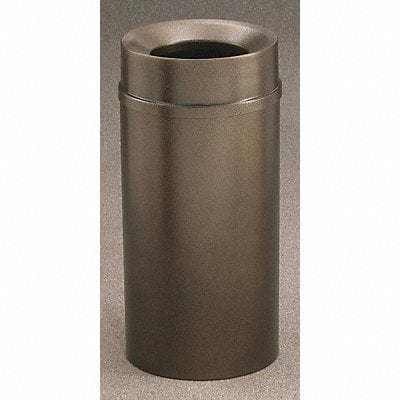 Trash Can Round 33 gal Brown MPN:F2051-BV-BV