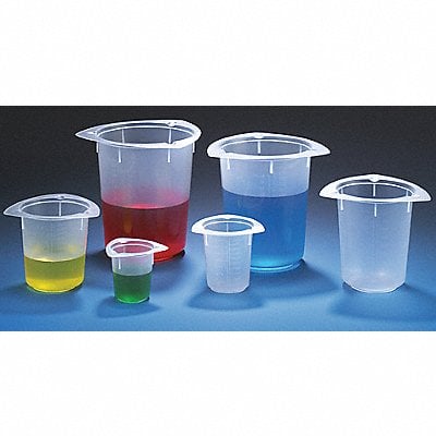 Graduated Beaker 250mL PP PK100 MPN:3642