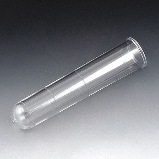 Test Tube With Rim 8mL 75mm L PS PK2500 MPN:119010