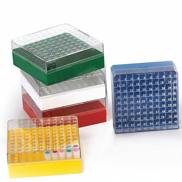 Cryogenic Vial Storage Box Green PK5 MPN:3050G