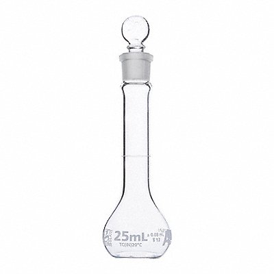 Volumetric Flask 0.85 oz 25 mL PK6 MPN:8230025