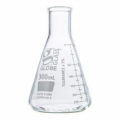 Erlenmeyer Flask 10.14 oz 300 mL PK12 MPN:8400300