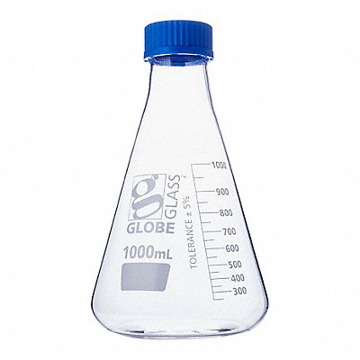 Erlenmeyer Flask 33.81 oz 1 000 mL PK4 MPN:8421000