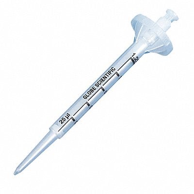 Dispenser Syringe Tip Clear 125uL PK100 MPN:3925S