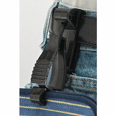 Utility Guard Clip Black Blank MPN:7100BK