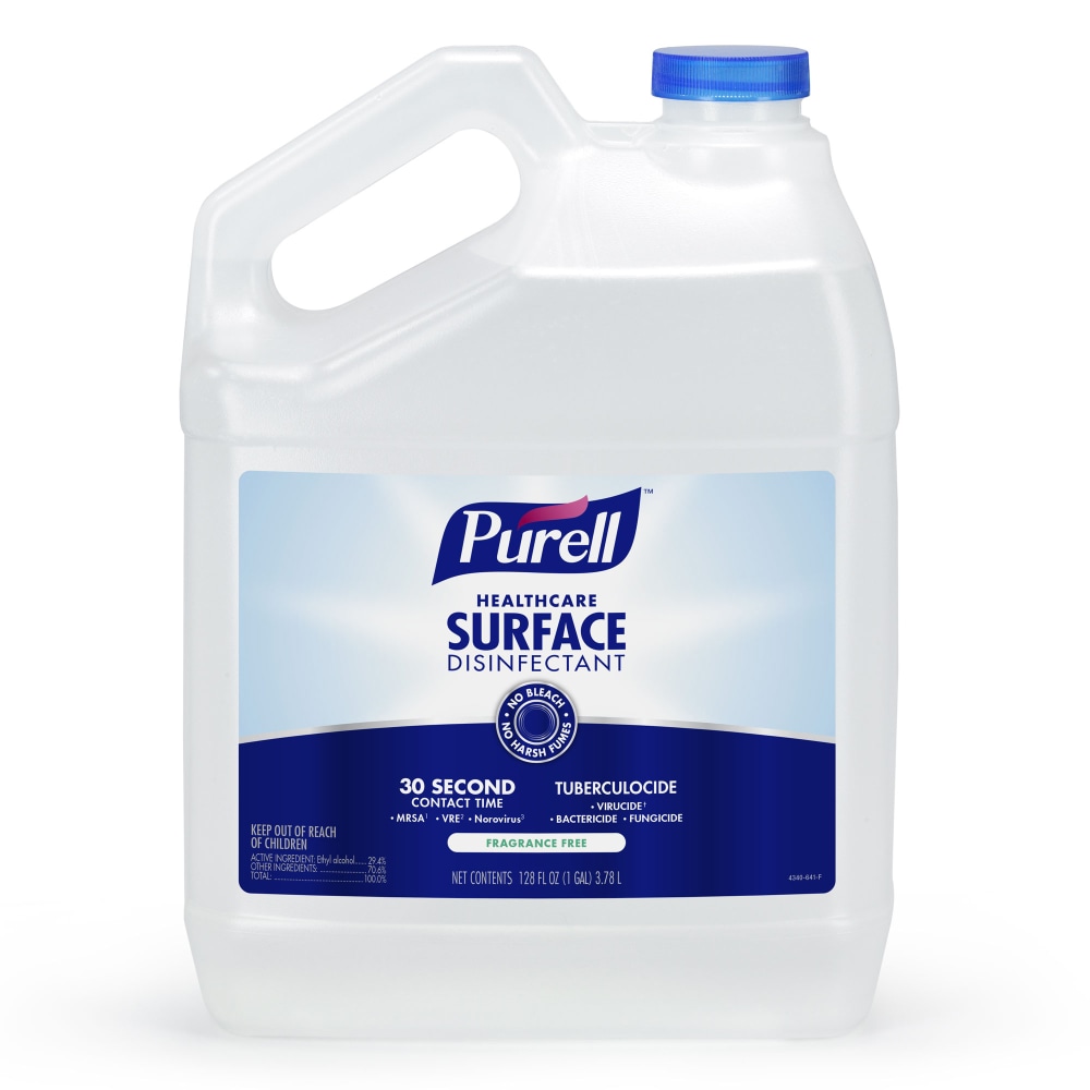 Purell Healthcare Surface Disinfectant Spray, 1 Gallon, Case Of 4 MPN:4340-04