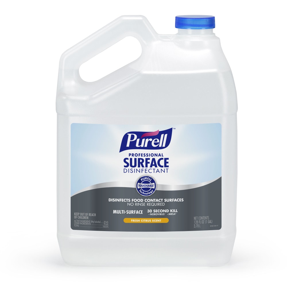 Purell Professional Surface Disinfectant Refill, Fresh Citrus Scent, 128 Oz Bottle, Case Of 4 MPN:4342-04